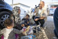 Nieuwe Syrische vluchtelingen komen aan in Irak