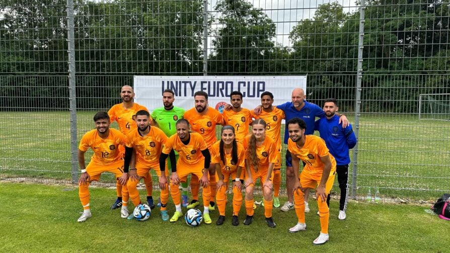 Team Oranje op de Euro Unity Cup