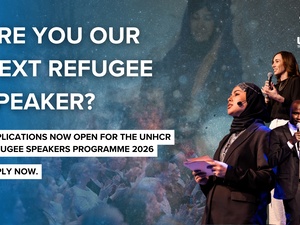 Participants of the Refugee Speakers Programme 2025 told their stories during Pass the Mic @ Maxim Teatern.