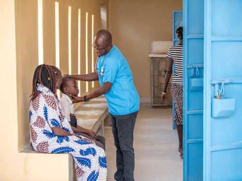 Health clinic in Kenya