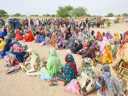 Chad. New Sudanese refugee arrivals from Sudan