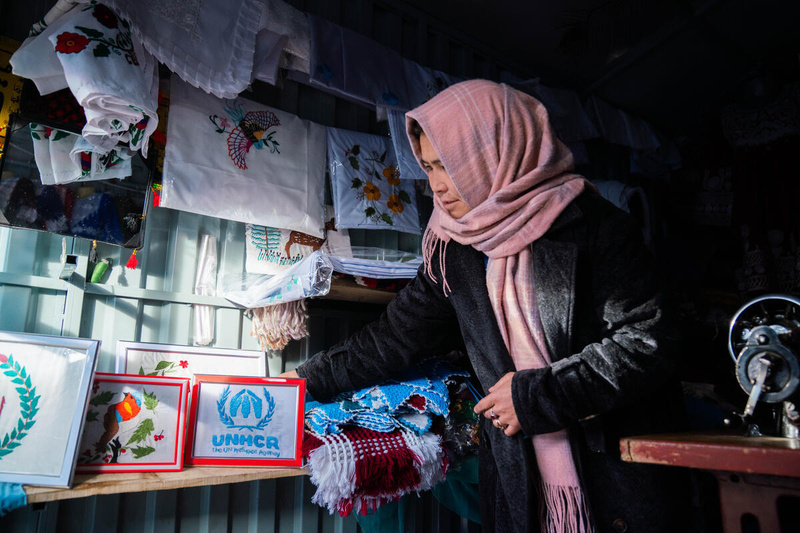 Afghanistan. UNHCR’s Embroidery Skills Training Programme Empowers 26 Women in Bamyan Province.