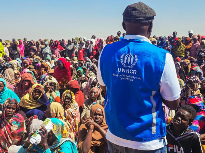 UNHCR provide life-saving support and safeguard the rights of asylum-seekers, refugees and people displaced within their own country due to conflict or persecution. We also work to protect, support and advocate for people denied a nationality and refugees who have chosen to return to their own country.