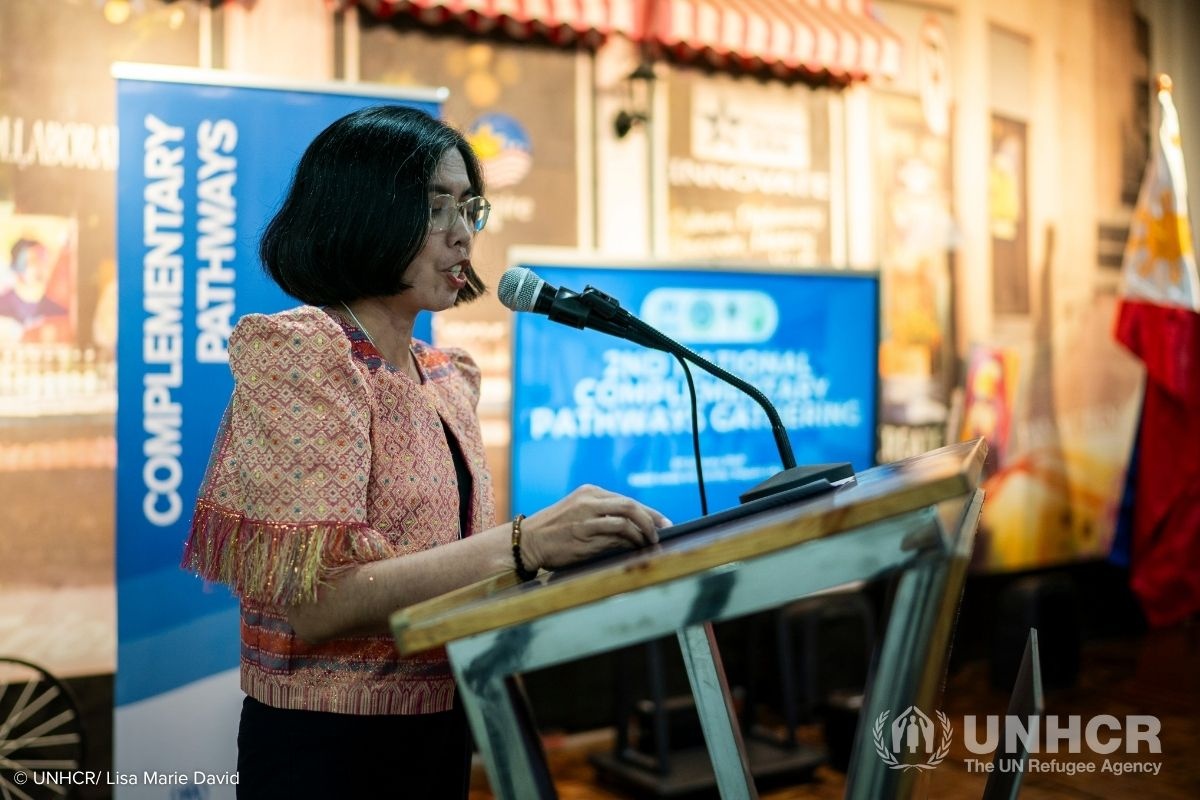 Assistant Protection Officer Lindsey Atienza