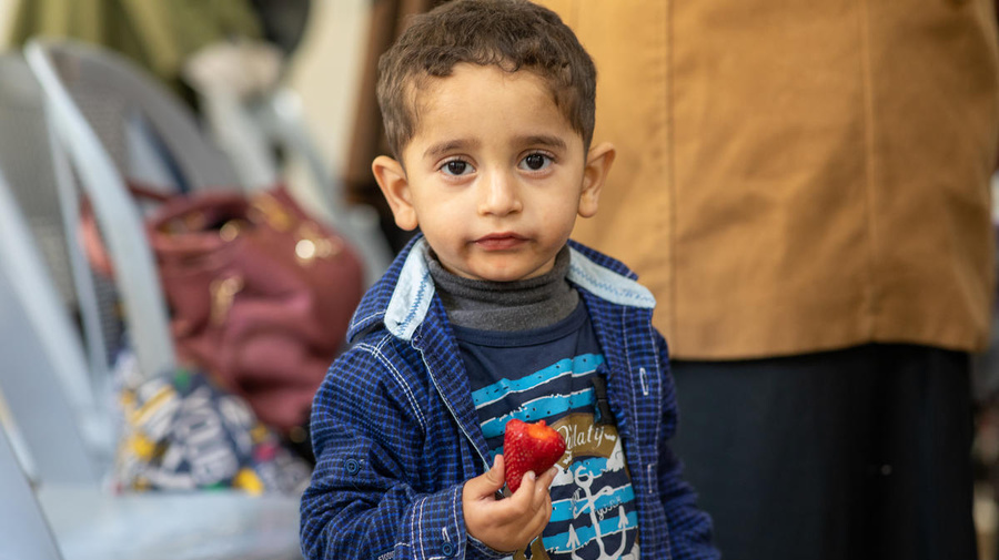 Jordan. Nuzha community centre supports urban refugees in Amman