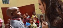 UNHCR Special Envoy Angelina Jolie in Nairobi, appeals for child refugees