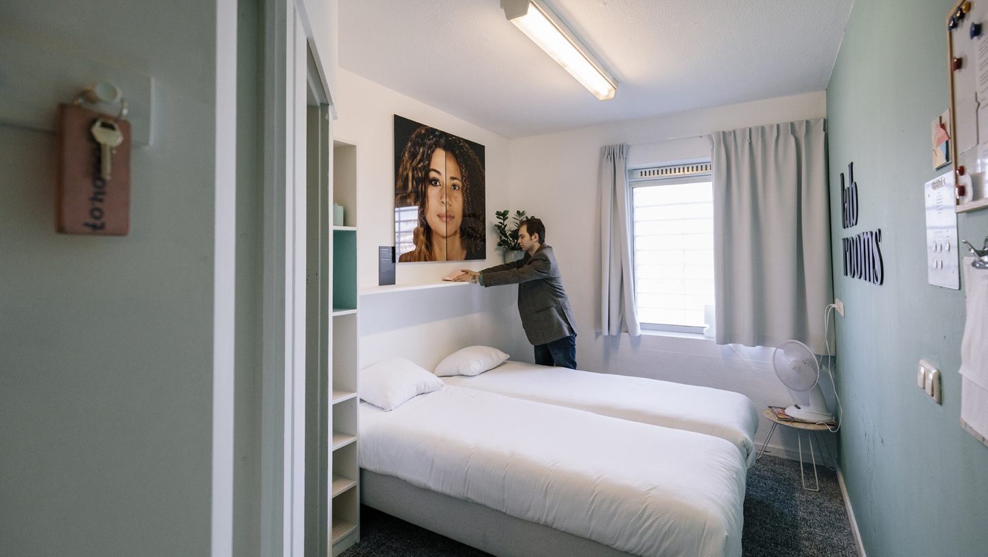 Netherlands. Refugee project transforms former prison into trendy hotel