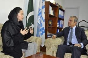 UNHCR Goodwill Ambassador in China Yao Chen arrives in Pakistan