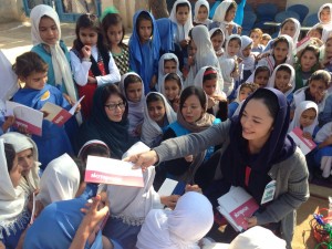 UNHCR Goodwill Ambassador Yao Chen stresses on doing more for education