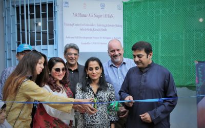UNHCR to train refugee women in Karachi to become artisans