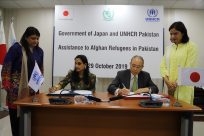 Japan announces donation for Afghan refugees, Pakistani communities