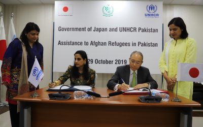 Japan announces donation for Afghan refugees, Pakistani communities
