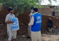 UNHCR steps up efforts to support flood-affected refugees and Pakistani communities
