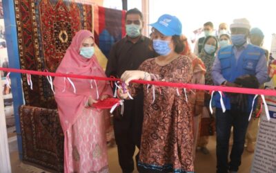 UNHCR Representative inaugurates skills development project for refugee and local women in Quetta