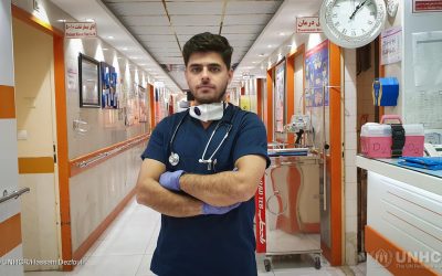 Kiedyś był uchodźcą. Dziś jako medyk jest na linii frontu zmagań z koronawirusem w Iranie