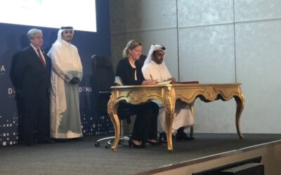 UNHCR signs several agreements with Qatar in support of refugees