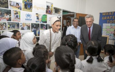 Education Above All foundation and UNHCR in partnership to educate 450,000 displaced kids