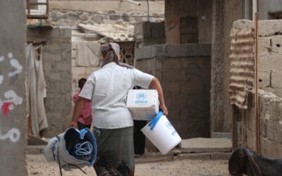اتفاقية لدعم أكثر من 2,000 أسرة يمنية نازحة داخلياً بين مفوضية اللاجئين وقطر الخيرية