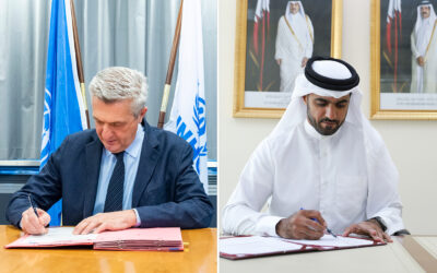 Qatar Fund for Development renews its commitment to support UNHCR’s global humanitarian response