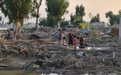المفوضية تسعى للحصول على تمويلٍ عاجل بقيمة 66 مليون دولار لإغاثة المجتمعات المتضررة من الفيضانات في باكستان