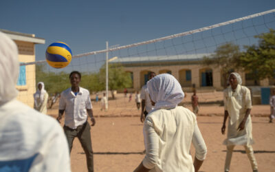 تستند المفوضية على قوة الرياضة لتأمين حياة أفضل للاجئين الشباب