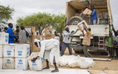 Agreements between UNHCR and Qatar Charity to support Sudanese refugees in Egypt and Chad