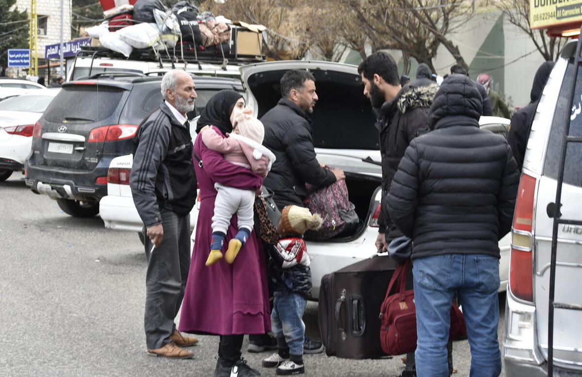 Lebanon. Displaced by recent hostilities
