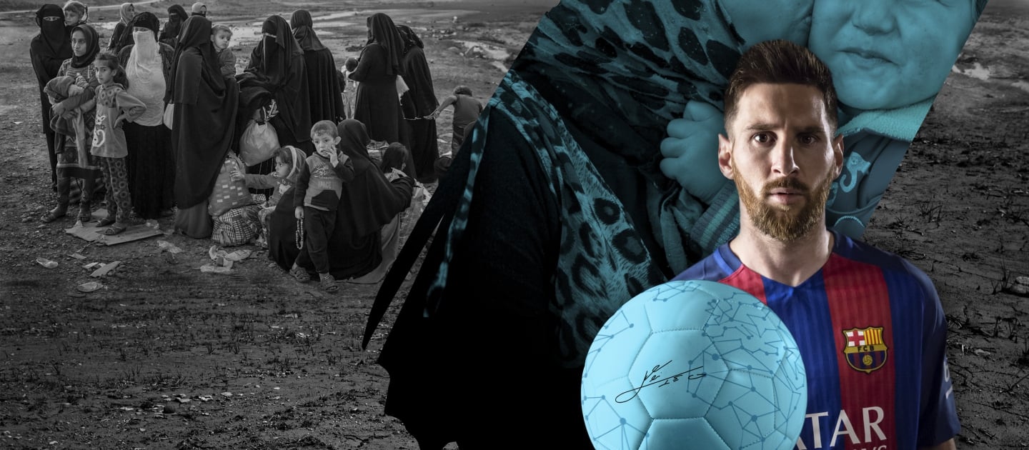 Vedete de fotbal lansează o campanie de susţinere a refugiaţilor