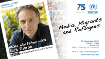„Media, Migrants and Refugees” – Media Workshop with Nick Thorpe (BBC Correspondent for Central Europe)