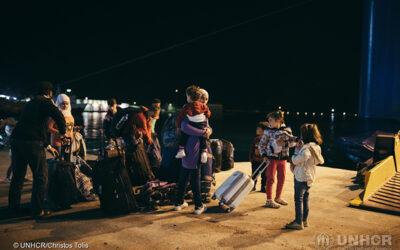 New UNHCR report details changes in refugee and migrant risky journeys to Europe