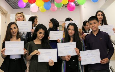 Беженцы из Афганистана, Сирии и Эритреи завершили двухмесячные курсы русского языка в Москве