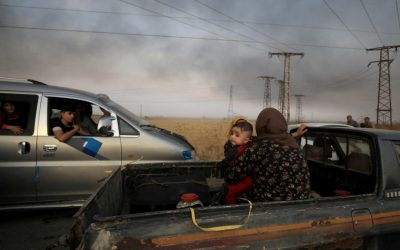 Сотни тысяч людей на севере Сирии находятся в опасности