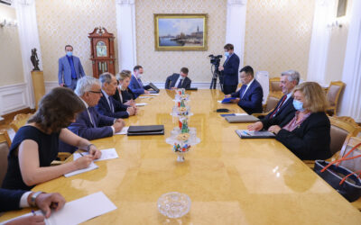 Верховный комиссар ООН по делам беженцев Филиппо Гранди посетил Москву с рабочим визитом