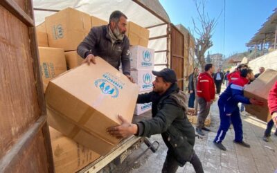 В Сирию доставлена жизненно важная помощь для людей, переживших землетрясение, и которые снова потеряли все