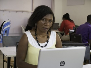 Asha Carine is now pursuing her undergraduate in Kepler University in Kigali.