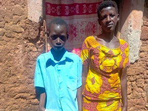 Patrick and her mother