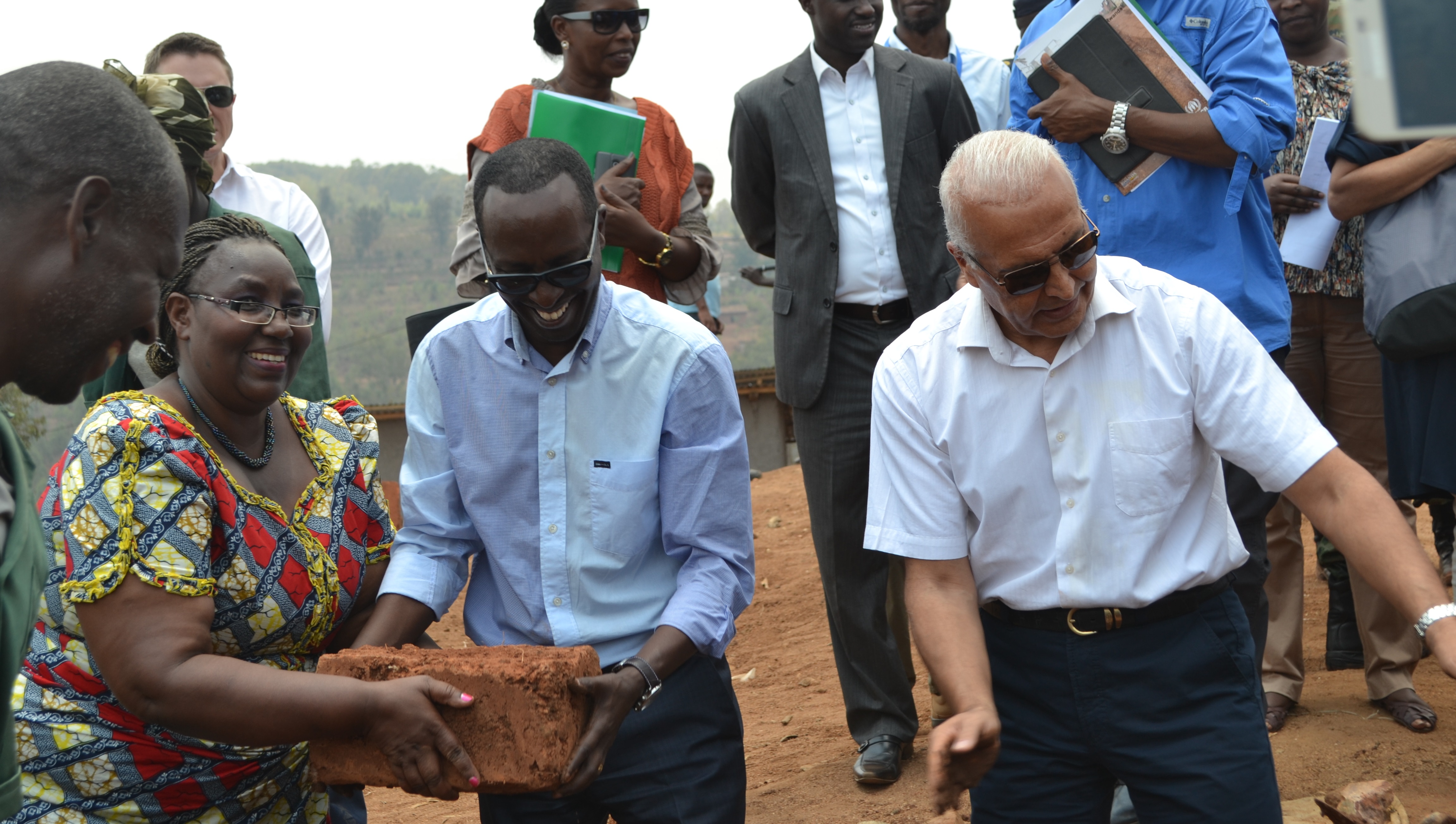 Ambassadors in Rwanda visit Mugombwa Refugee Camp following Rwanda’s Commitments at the Leaders’ Summit on Refugees convened by United States President Obama