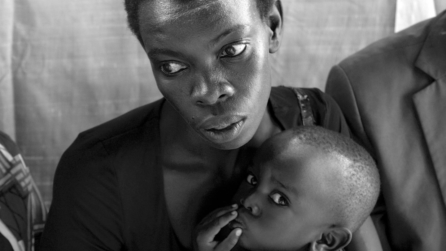 Rwanda. UNHCR High Profile Supporter Helena Christensen photographs Burundian refugees