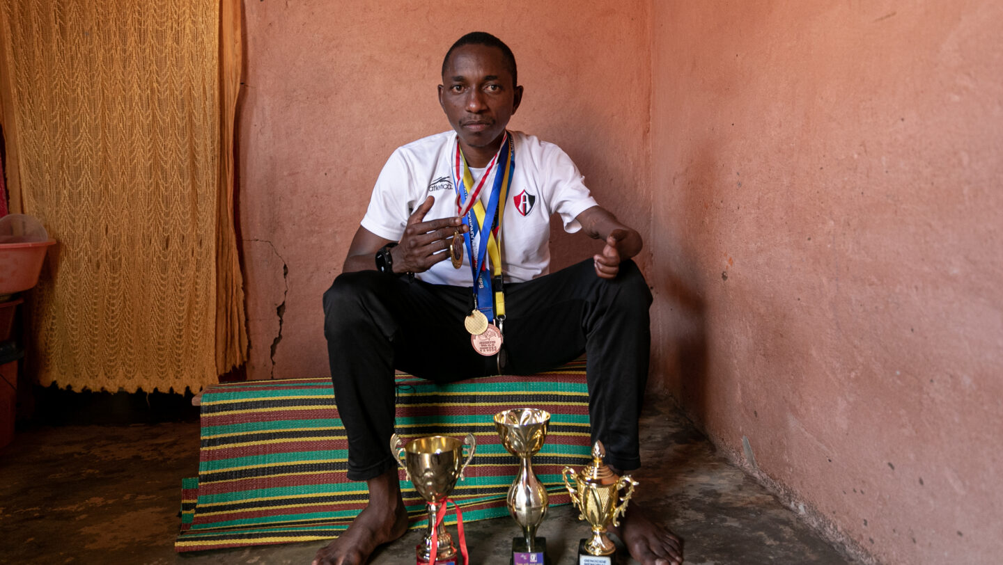 Rwanda. Hope keeps heads up for Burundian refugee Paralympic ath