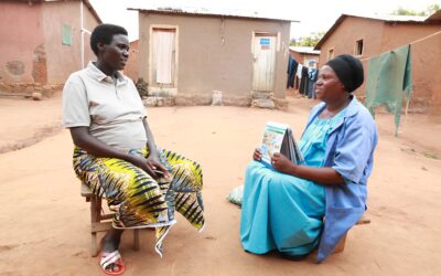 Refugee health volunteers help strengthen primary health care in Mahama camp
