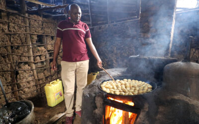 A Congolese refugee builds a flourishing bakery enterprise in Kiziba camp