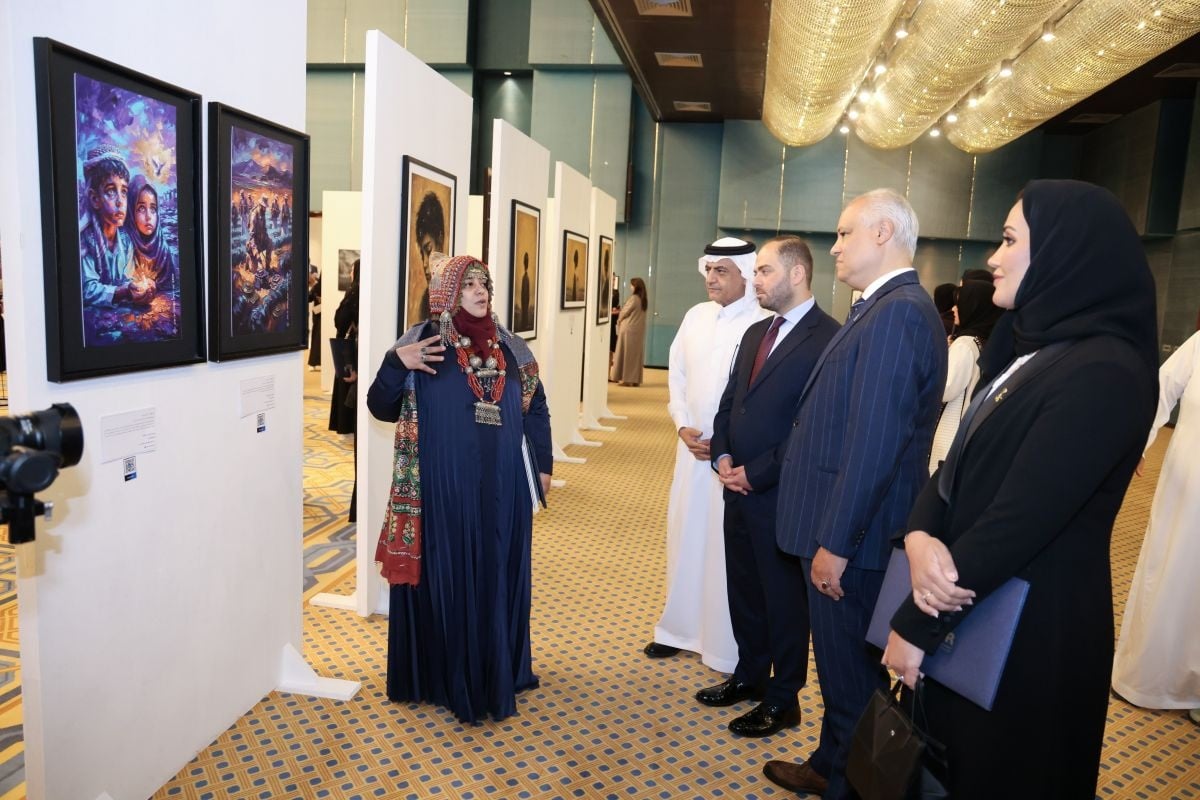  UNHCR organises art exhibition in Riyadh- 2