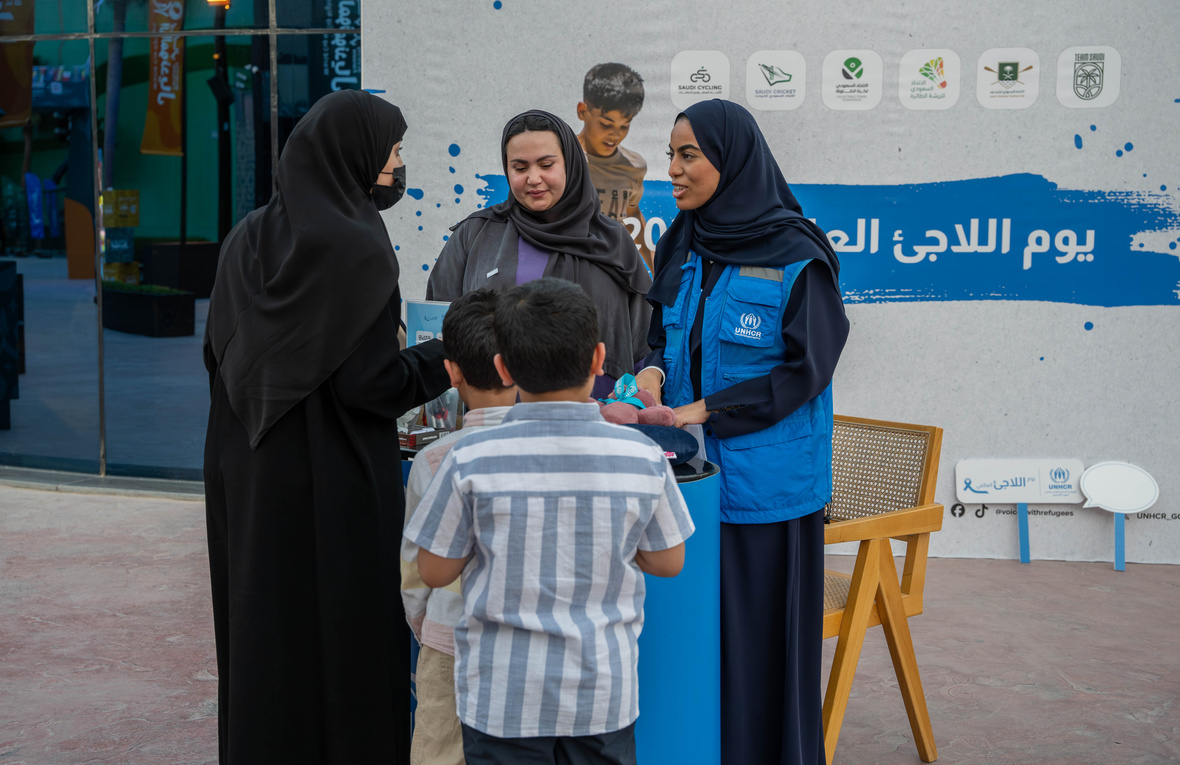 UNHCR and the Saudi Olympic & Paralympic Committee Highlight the Role of Sport in Empowerment and Solidarity