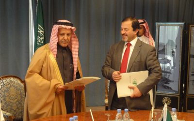 توقيع مذكرة تفاهم بين المفوضية وحكومة المملكة العربية السعودية لدعم اللاجئين السوريين في الأردن ولبنان