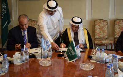 المفوضية توقع مذكرة تفاهم مع حكومة المملكة العربية السعودية لدعم اللاجئين السوريين في لبنان