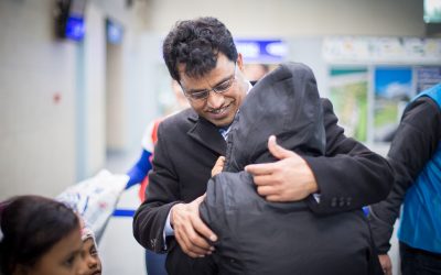 Yemeni family reunited in Montenegro after four years apart