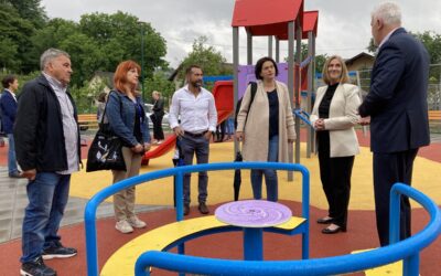 Children’s playground a meeting place for cultures