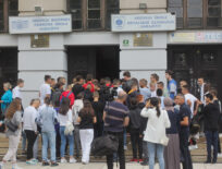 The first day in high school for young Azerbaijanis