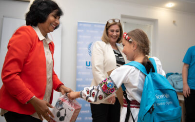 UNHCR and UNICEF paid a visit to Ukrainian refugees in Medjugorje