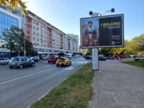 In Action: #IBelong posters take over the streets of Montenegro to reaffirm statelessness can end by 2024